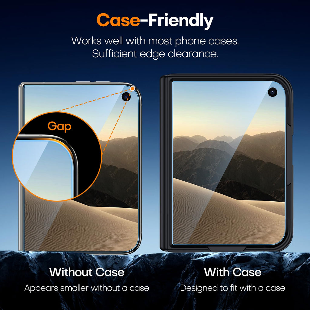 TAURI 2 Pack for Samsung Galaxy Z Fold 8 Ultra Screen Protector Clear