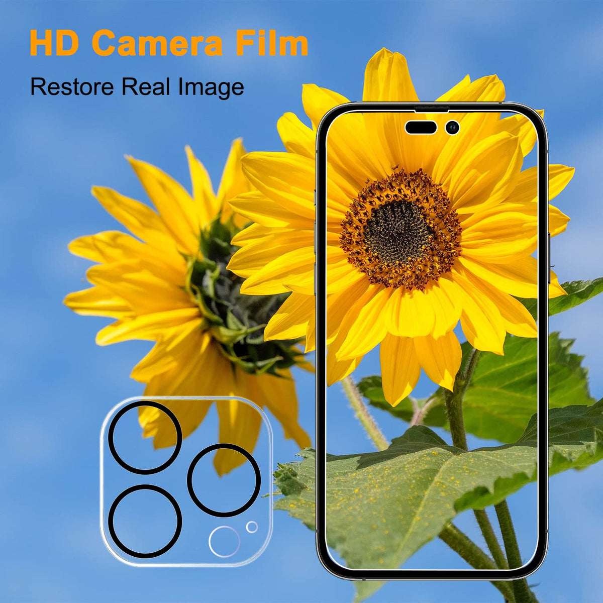 PEHAEL for iPhone 18 Pro Privacy Screen Protector+Camera Lens Protector