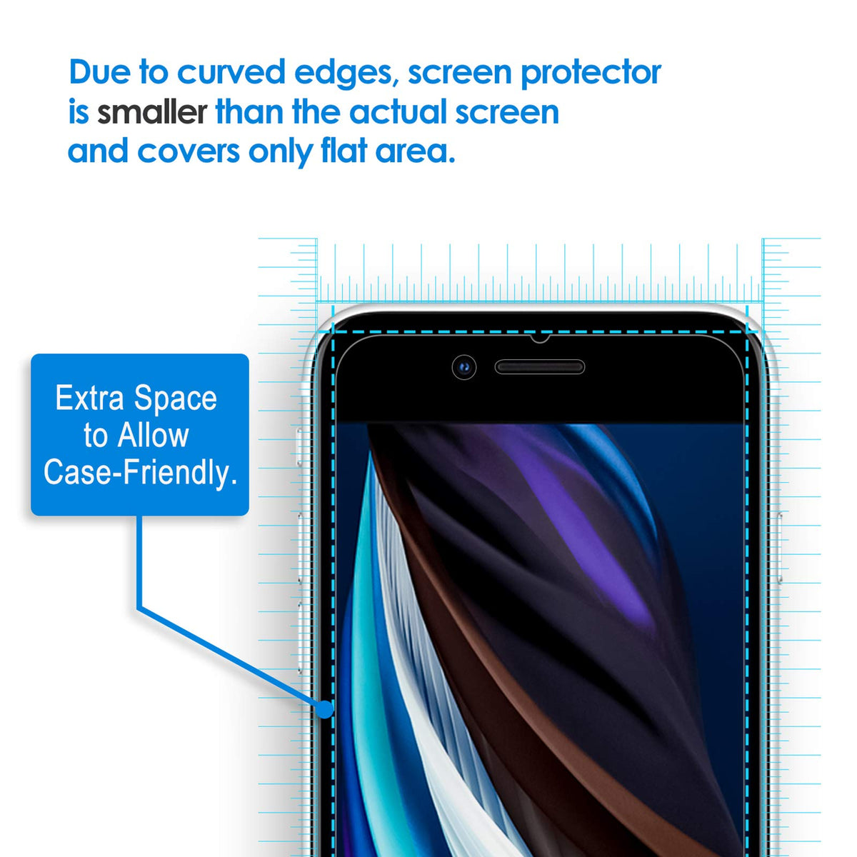JETech Screen Protector for iPhone 13/13 Pro, 3-Pack