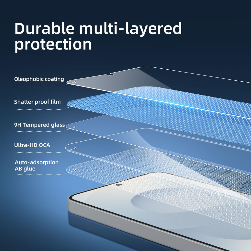 NEW'C for Samsung Galaxy S23 6.1" (SM-S911),Screen Protector Tempered Glass
