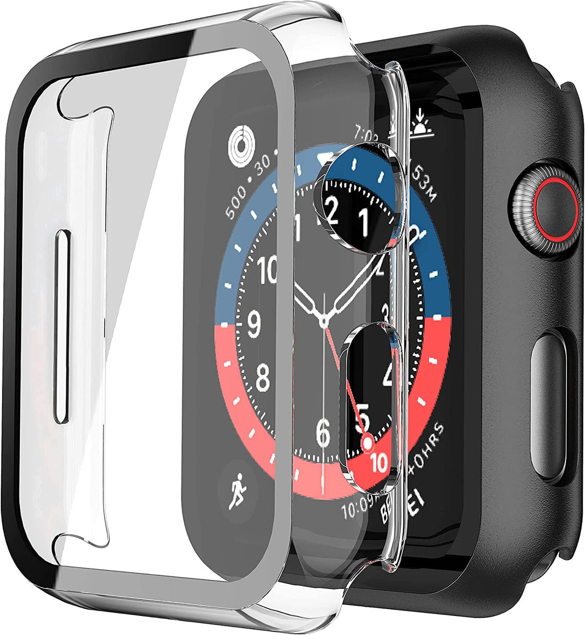 Misxi Case with Screen Protector for 38mm Apple Watch Series 3/2