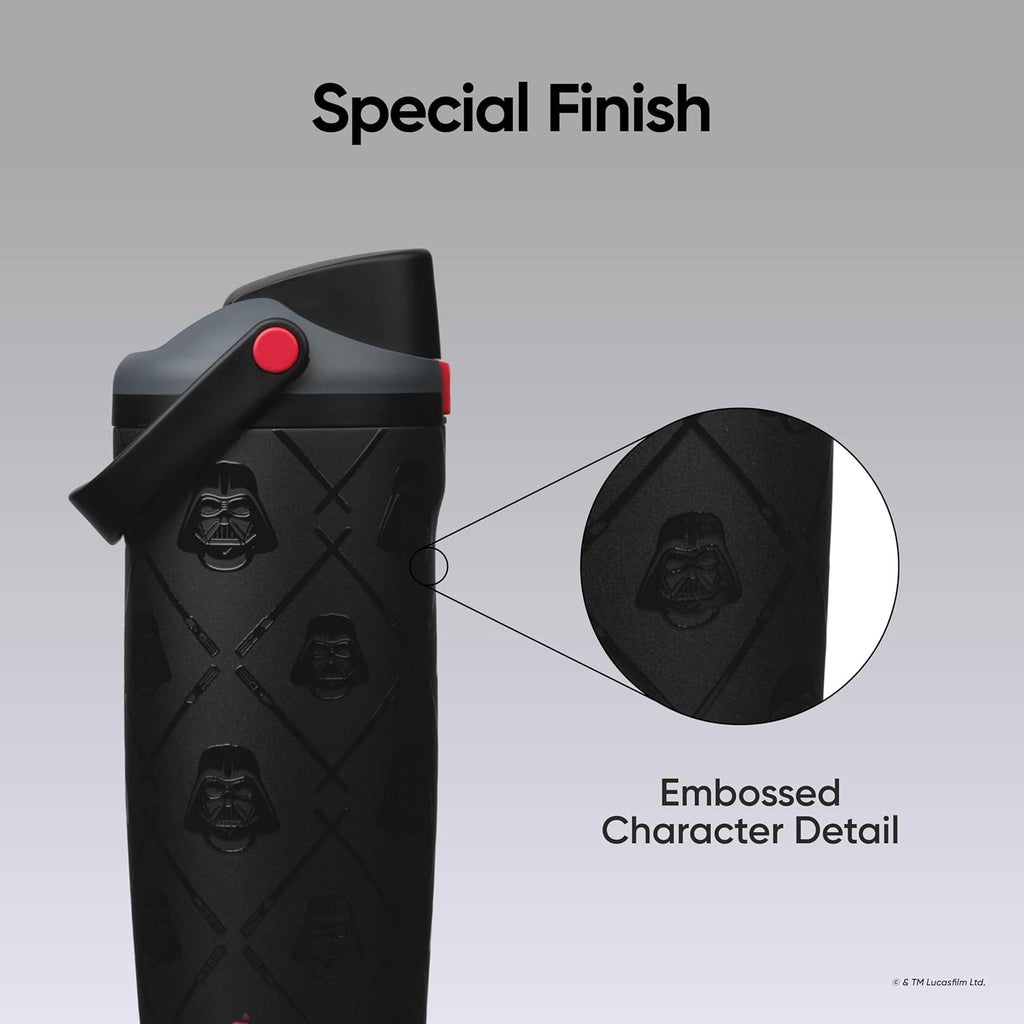 Owala Star Wars FreeSip Sway Stainless Steel Water Bottle 30oz Darth Vader
