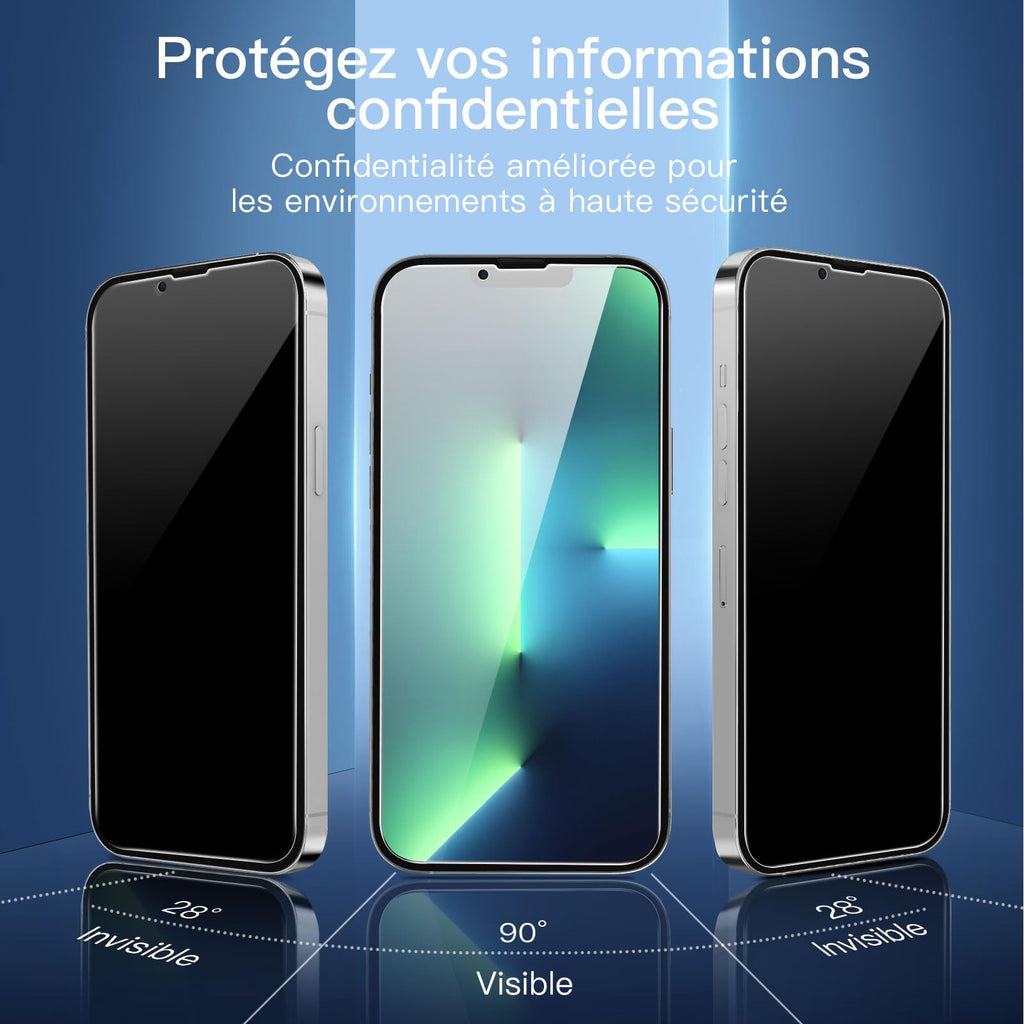 NEW'C for iPhone 16, iPhone 15 Screen Protector Installation Tool Included