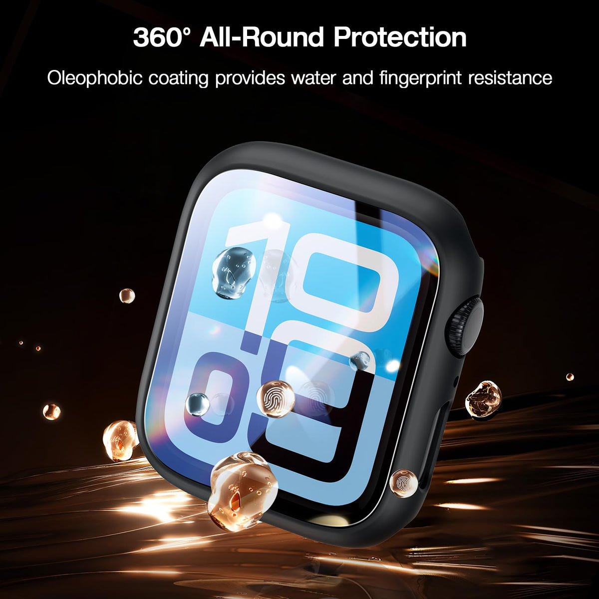 LK 6Pcs for Apple Watch Series 12/Series 11/Series 10 46mm Screen Protector