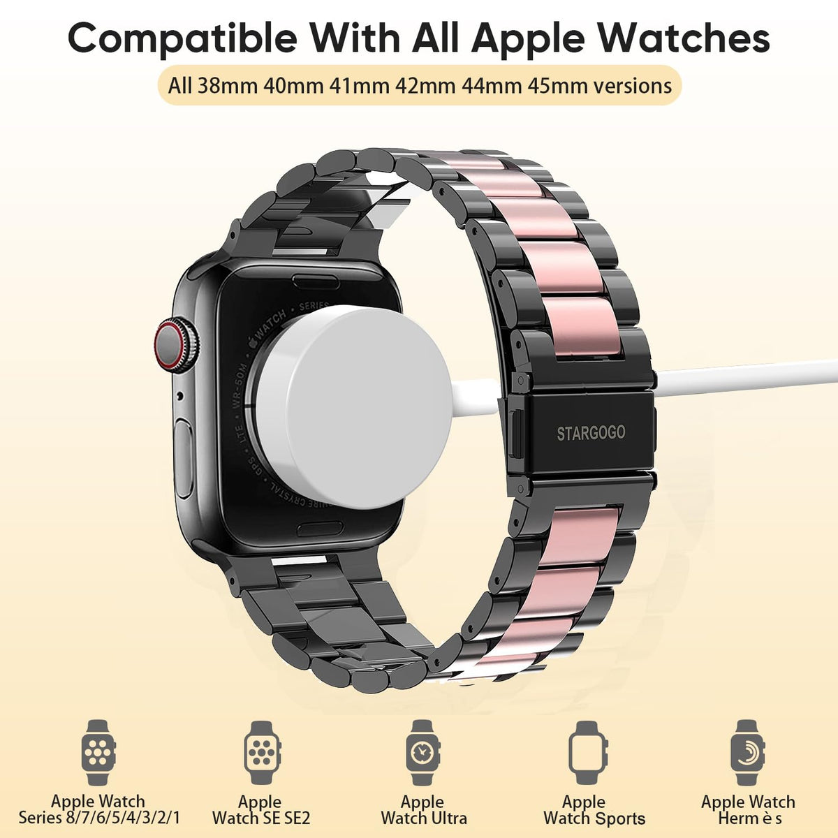 Fast Charger for Apple Watch Charger, USB C iPhone Watch Charger Plug Adapter & Long 6.6FT iWatch Portable Wireless Fast Charging Cable Cord Compatible with Apple Watch Series 10/9/8/7/SE/6/5/4/3/2/1