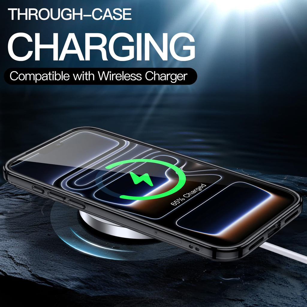 JETech Case for iPhone 17 Pro Max, Anti-Yellowing, Black