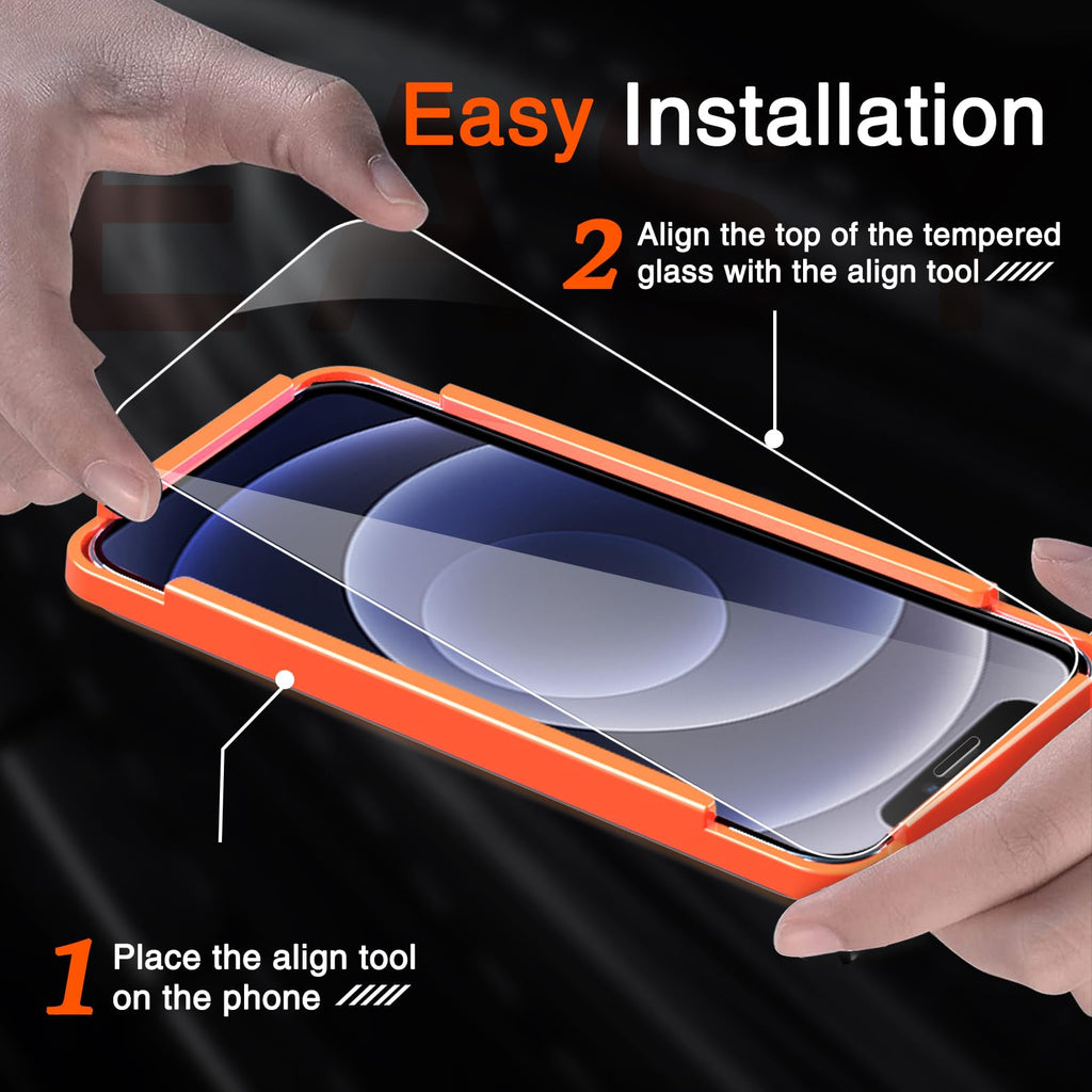 Milomdoi Privacy Screen Protector for iPhone 18 Pro Max, Tempered Glass
