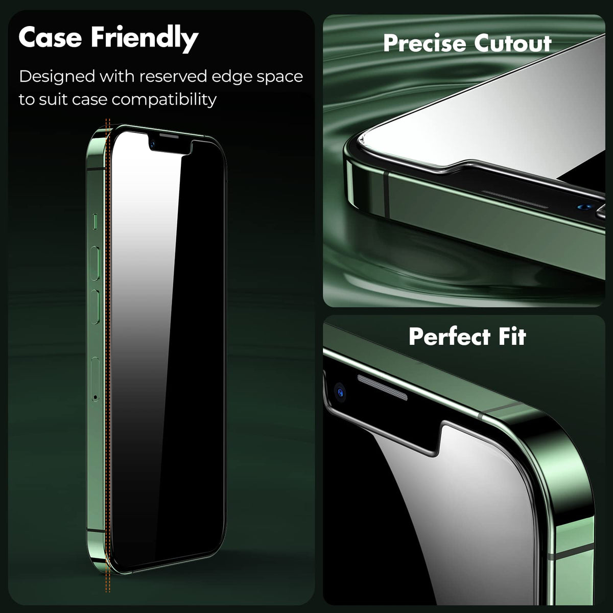 UNBREAKcable Privacy Screen Protector for iPhone 17 Pro Max, 2-Pack