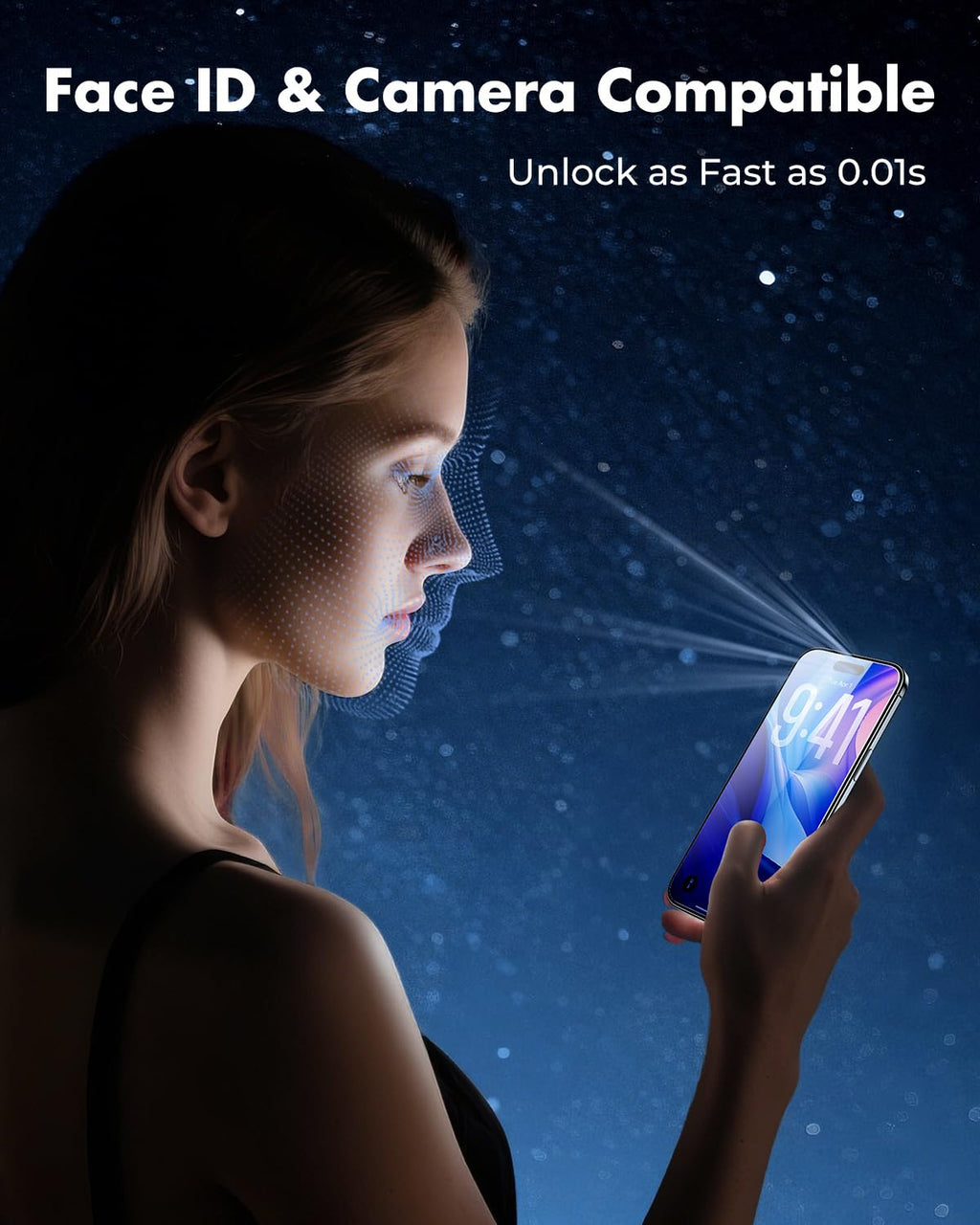 UNBREAKcable 2-Pack Screen Protector for iPhone 17 Pro Tempered Glass