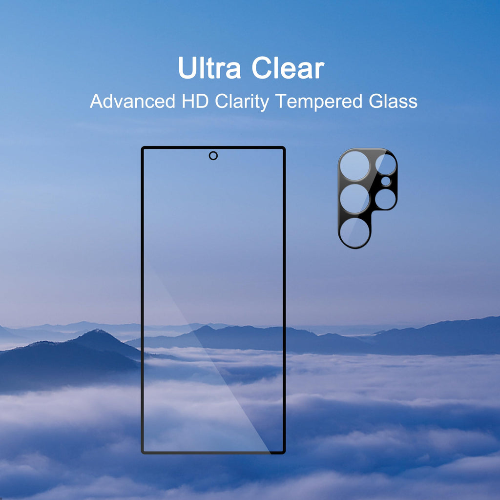 Ailun Screen Protector + Camera Lens Protector for Galaxy S24+ / S24 Plus