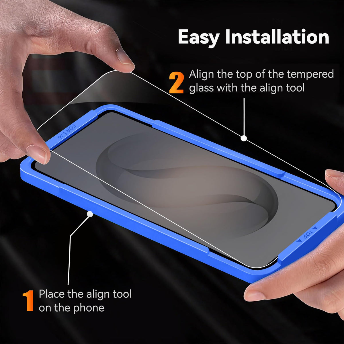 Wiaocit Tempered Glass Screen Protector for Samsung Galaxy A17 5G