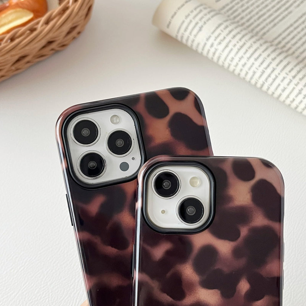 Longlayss Compatible with iPhone 16 Pro Case Tortoise Shell Phone Case