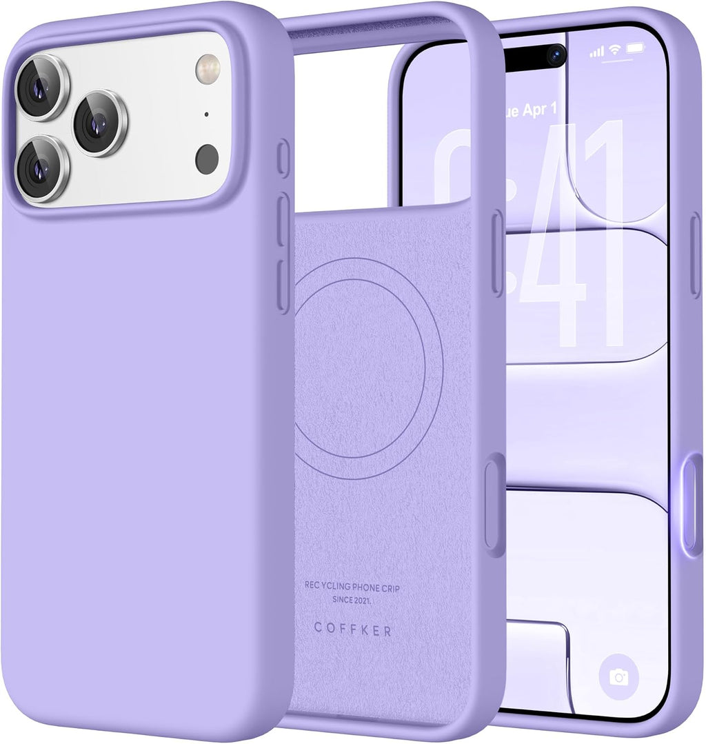 Magnetic for iPhone 18 Pro Max /17 Pro Max Case, Lilac Purple