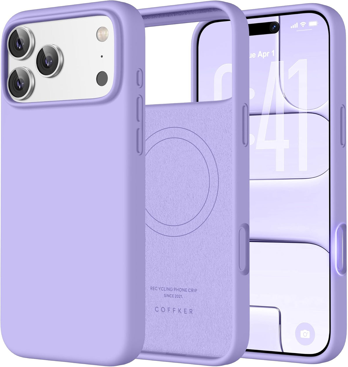 Magnetic for iPhone 18 Pro Max /17 Pro Max Case, Lilac Purple