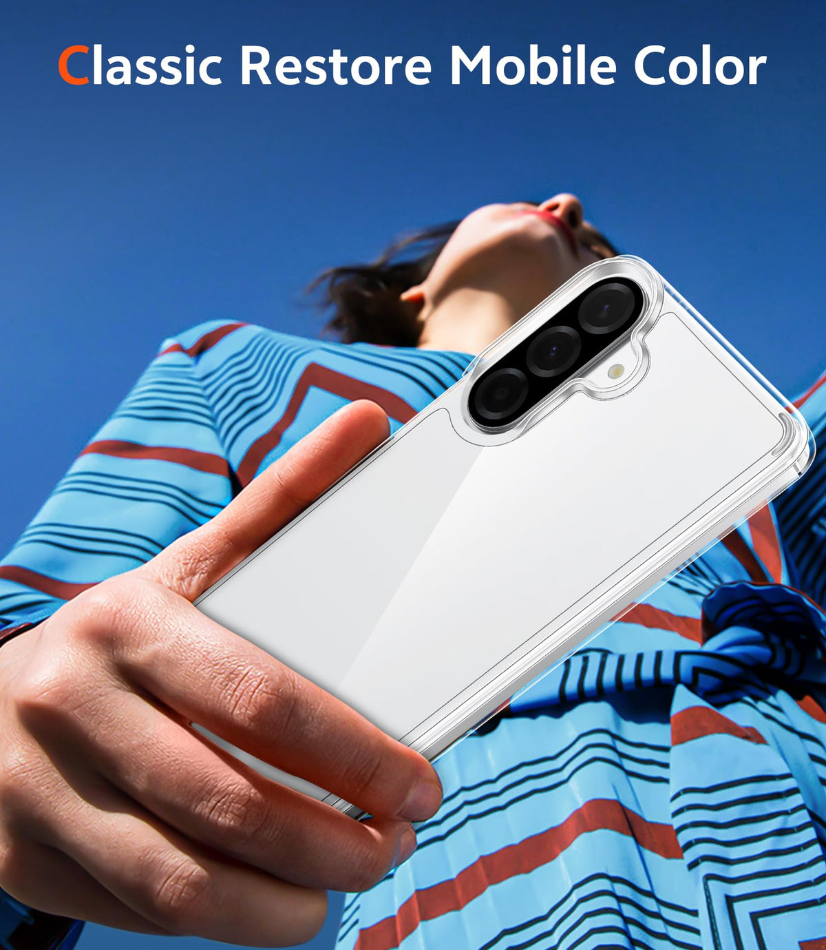 FNTCASE for Moto G-Power-5G-2026/2025 Clear Case with Screen Protector