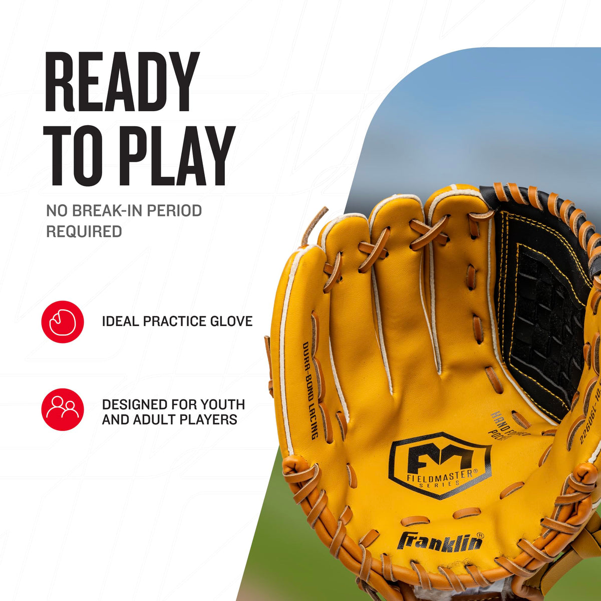 Franklin Sports Field Master Baseball Glove