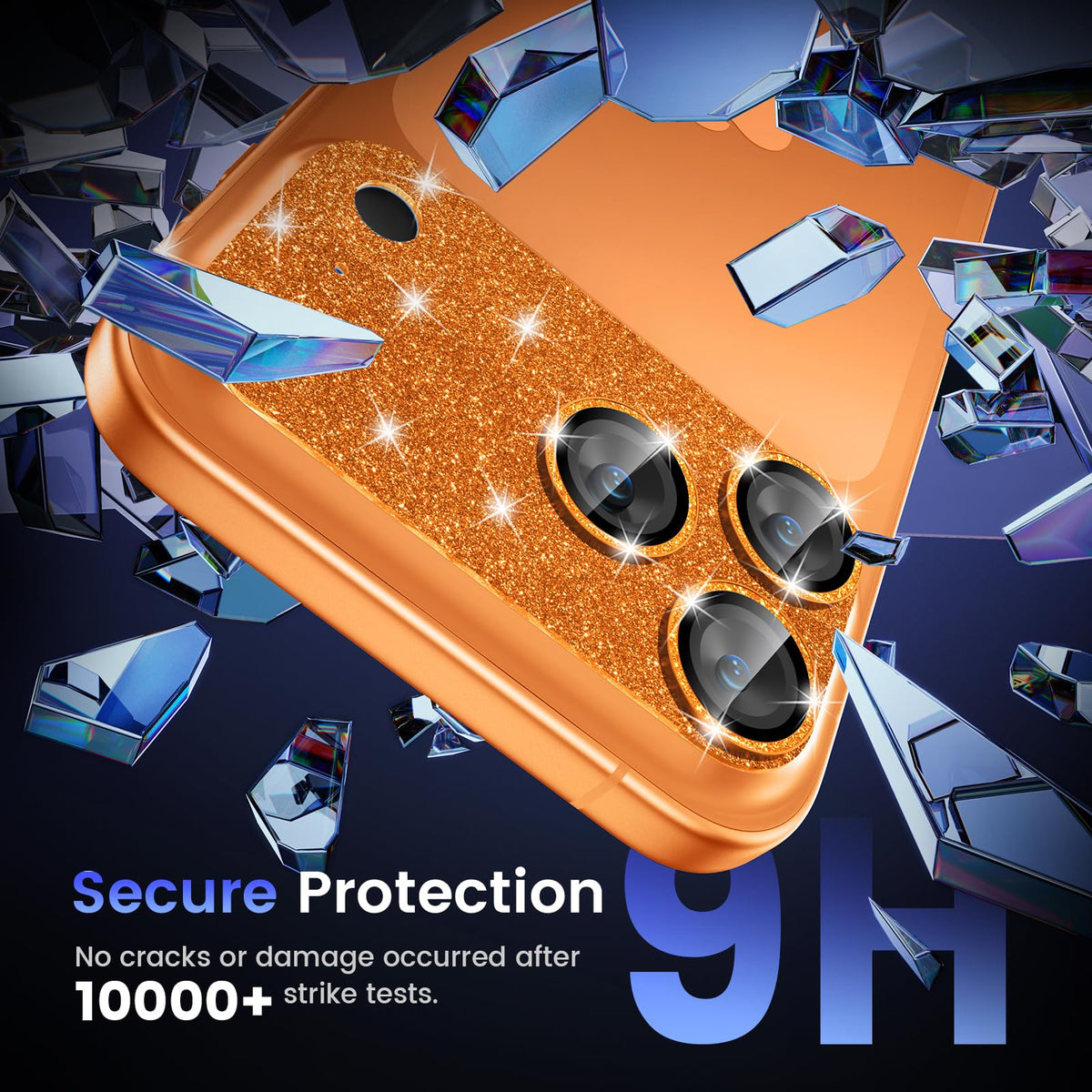 Tensea for iPhone 16 Pro Max/16 Pro/14 Pro Max/14 Pro Camera Lens Protector