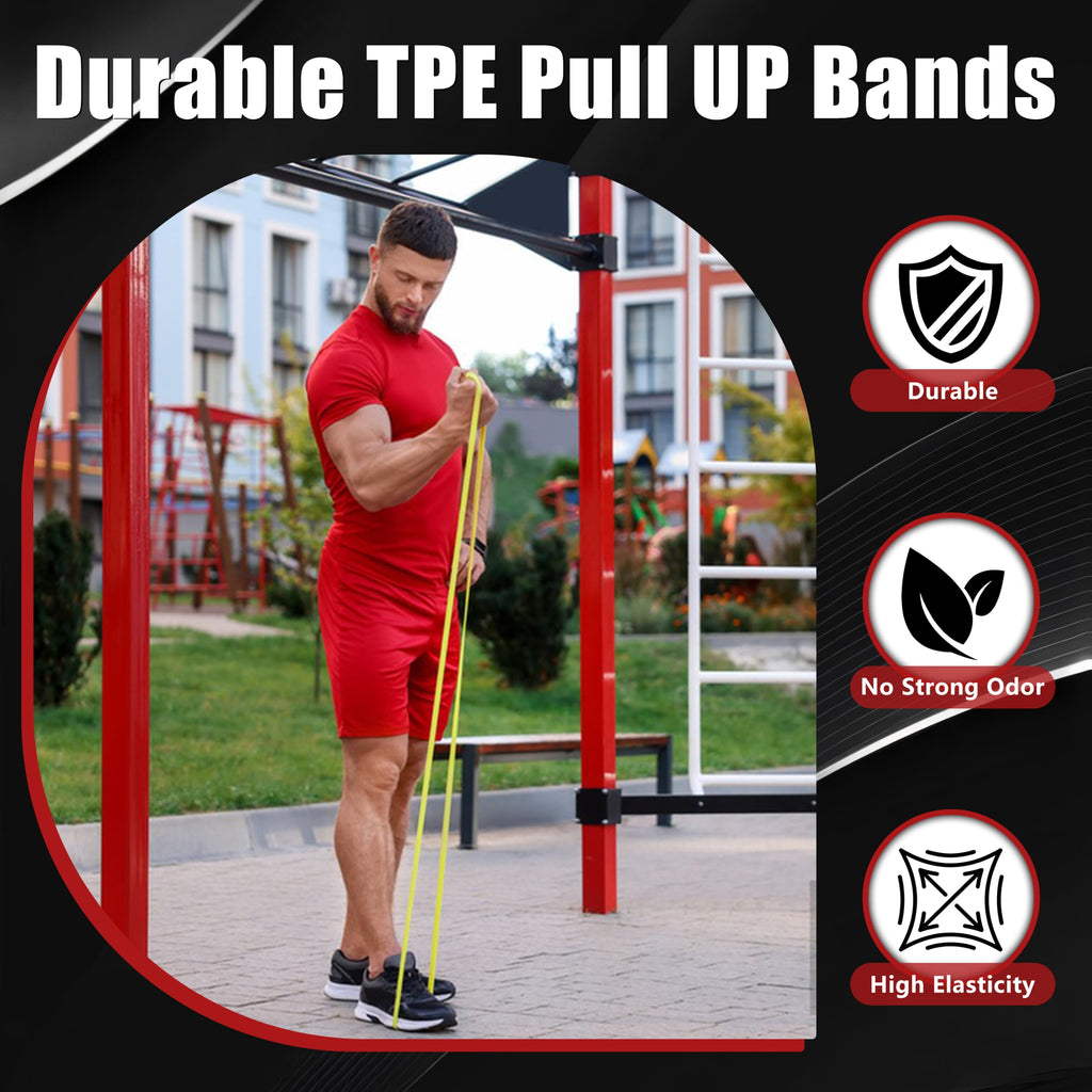 5-Level Resistance Bands for Working Out, Pull Up Assistance Bands