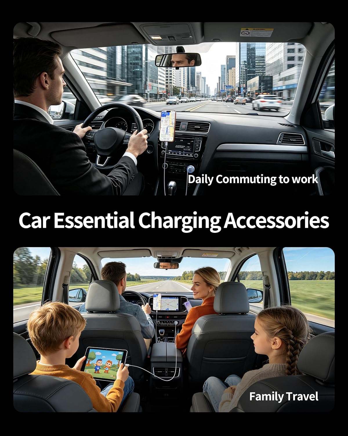 for iPhone 18/17/16/15 Pro Max/Duo Car Charger, 67W Fast USB C Car Charger