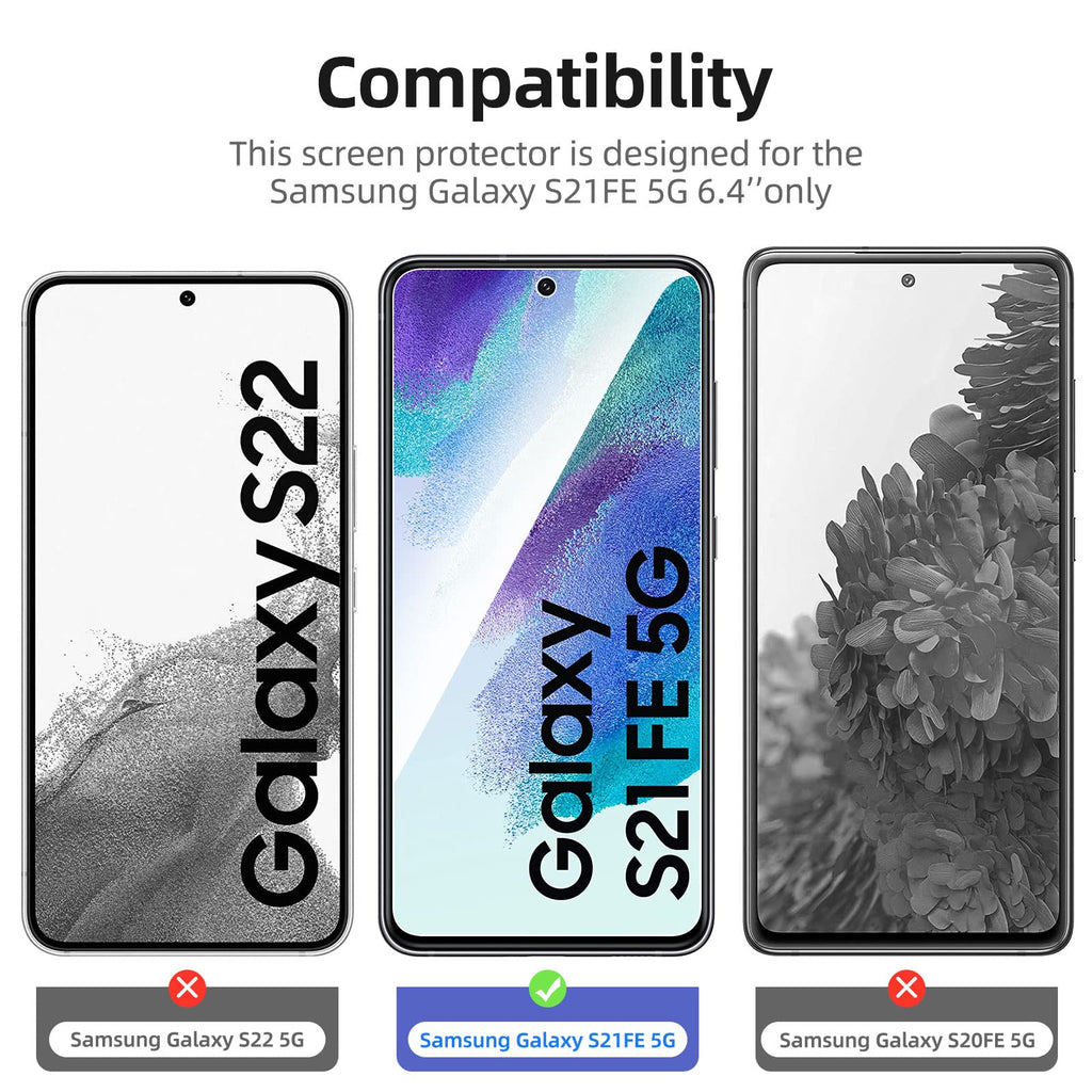 NEW'C for Samsung Galaxy S23 6.1" (SM-S911),Screen Protector Tempered Glass