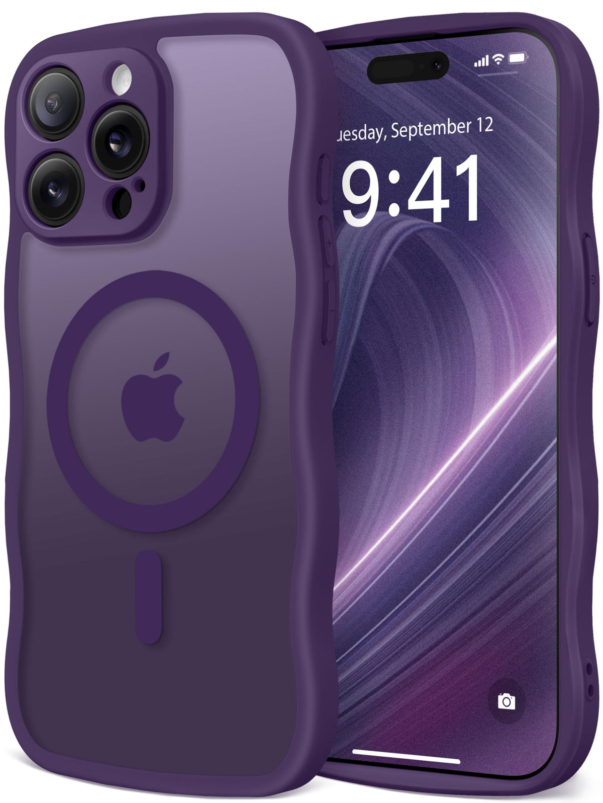 CAPRARO Cute for iPhone 13 Pro Case, Compatible with MagSafe