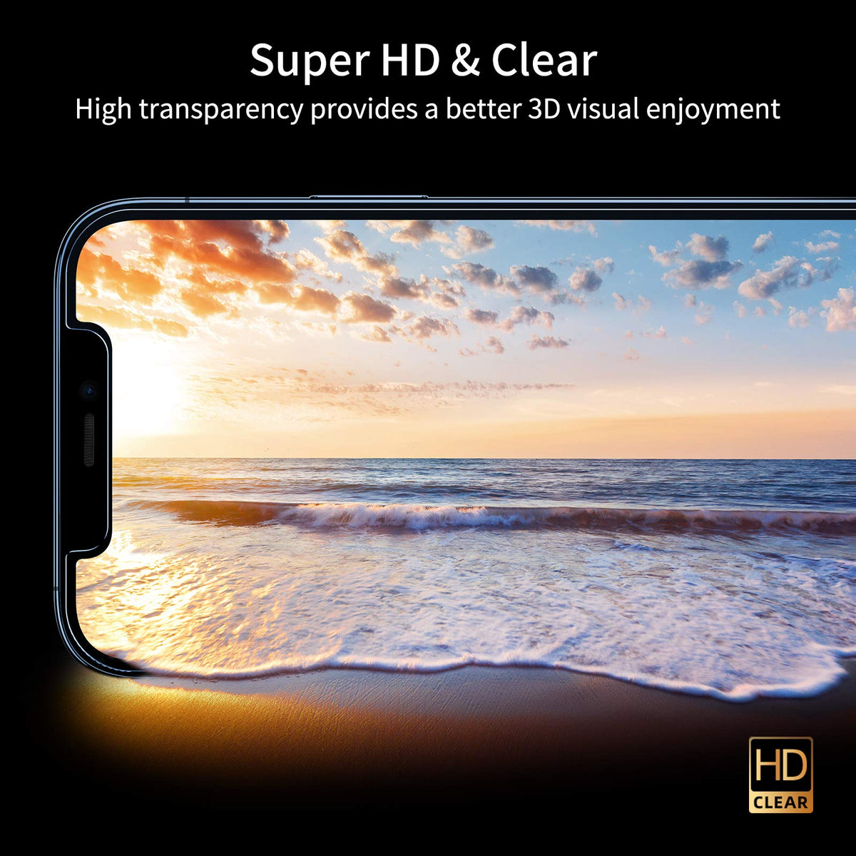 UNBREAKcable Privacy Screen Protector for iPhone 17 Pro Max, 2-Pack