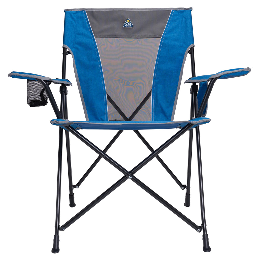 GCI Outdoor Comfort Pro Rocker Camping Chair - Indigo Blue