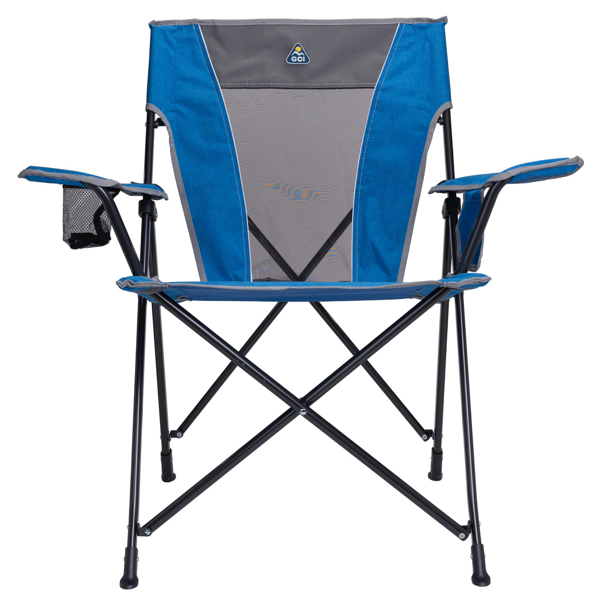 GCI Outdoor Comfort Pro Rocker Camping Chair - Indigo Blue