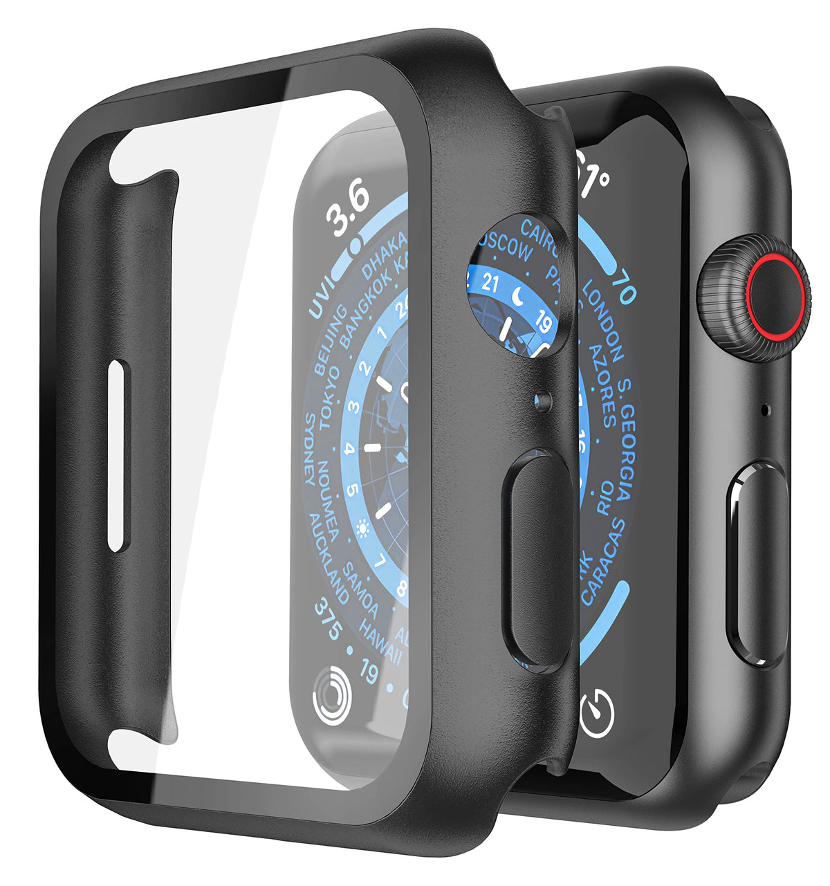 Misxi Case with Screen Protector for 38mm Apple Watch Series 3/2