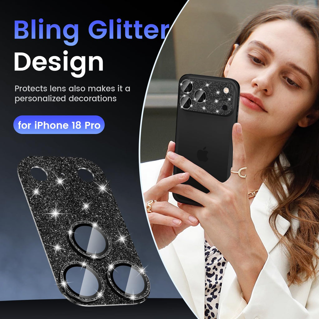 Tensea for iPhone 16 Pro Max/16 Pro/14 Pro Max/14 Pro Camera Lens Protector