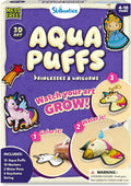 Skillmatics Aqua Puffs Unicorns, Art & Craft Gift for Kids, Paint by Number
