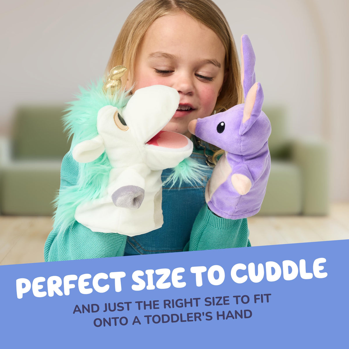 Bluey Friends 3 Pack Plush Toys, Lucky, Chloe and Coco