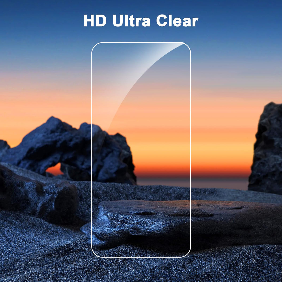 SIBEITU 3+3 Pack Screen Protector + Camera Lens Protector for iPhone 18 Pro