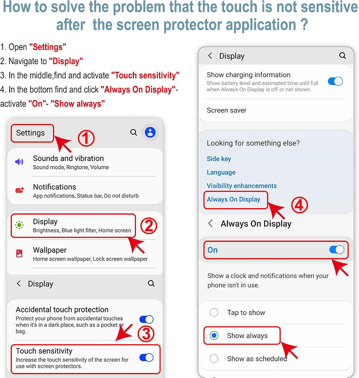 AACL 3-Pack for Samsung Galaxy S22 Screen Protector Film [6.1"]