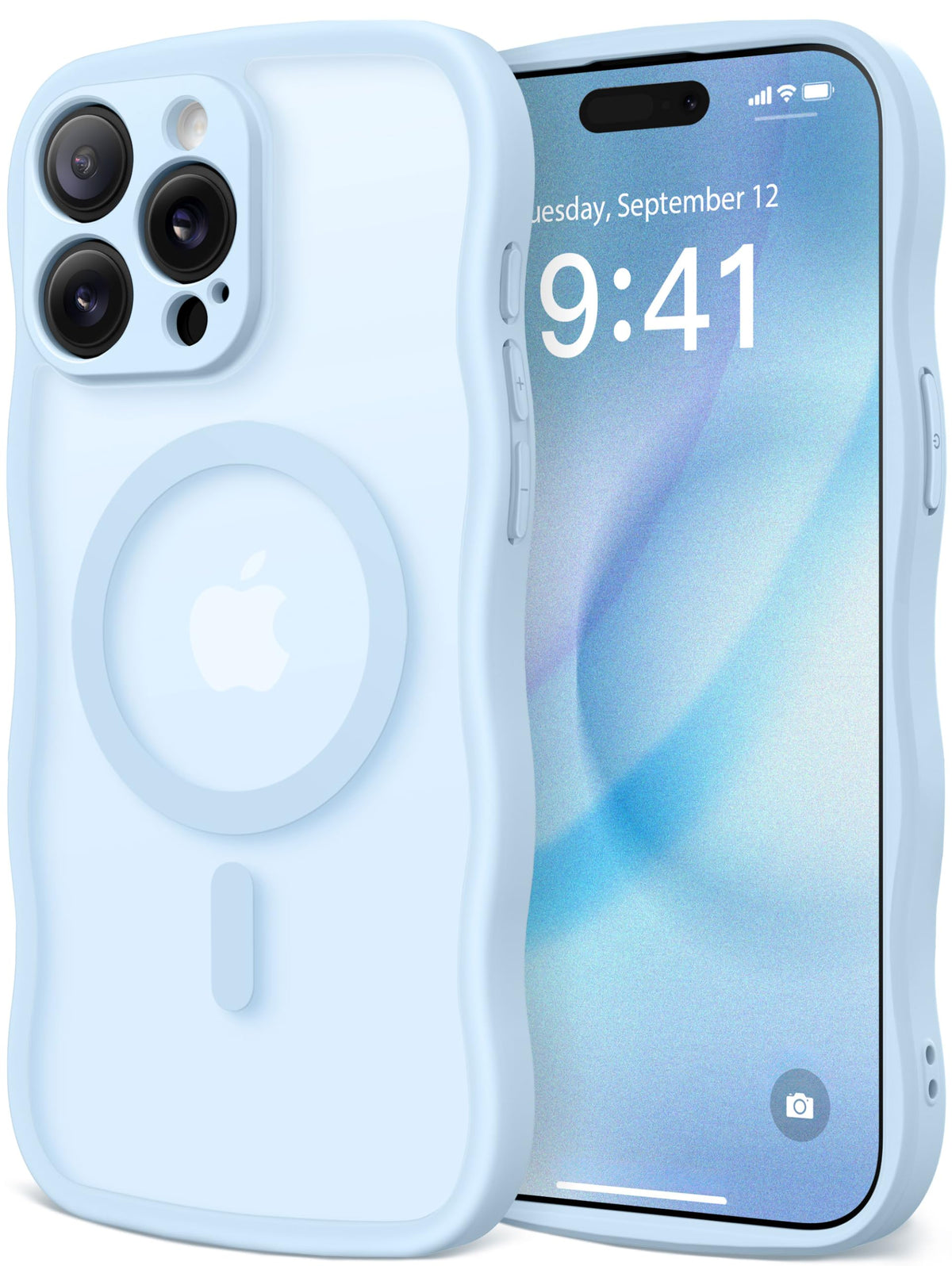 CAPRARO Cute for iPhone 13 Pro Case, Compatible with MagSafe