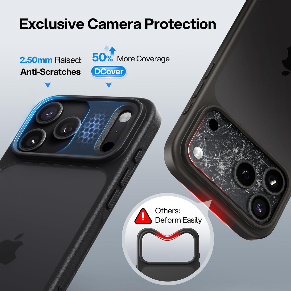 CASEKOO for iPhone 16 Smooth Crystal Clear Case, Patented Anti-Yellow