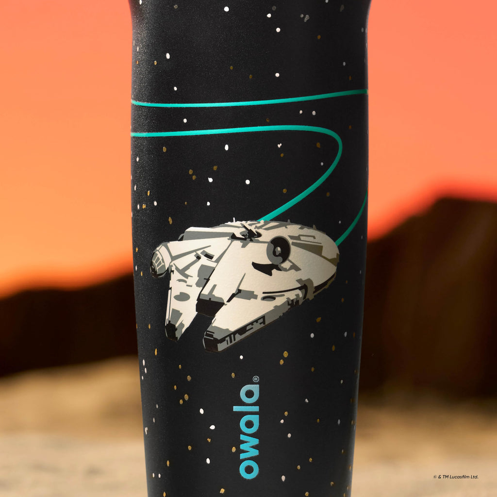 Owala Star Wars FreeSip Sway Stainless Steel Water Bottle 30oz Darth Vader