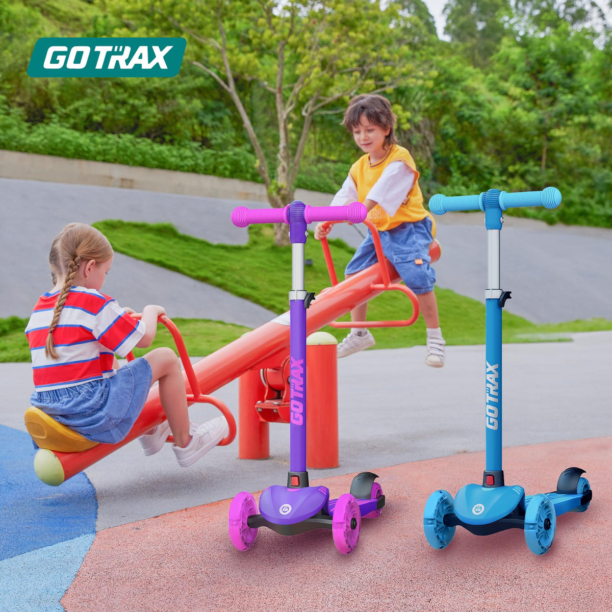 Gotrax KS1 Kids Kick Scooter, 3 Wheels for Boys & Girls 2-8, Gifts