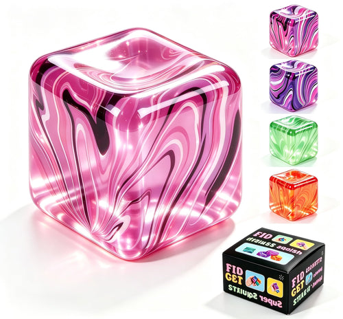 1 Pack Fidget Toys Squishy Stress Cube, Stress Balls for Kids Adults Squishies Stress Relief, Sugar Sensory Toys for Kids with Autism, Fidgets for Classroom Prize Toys