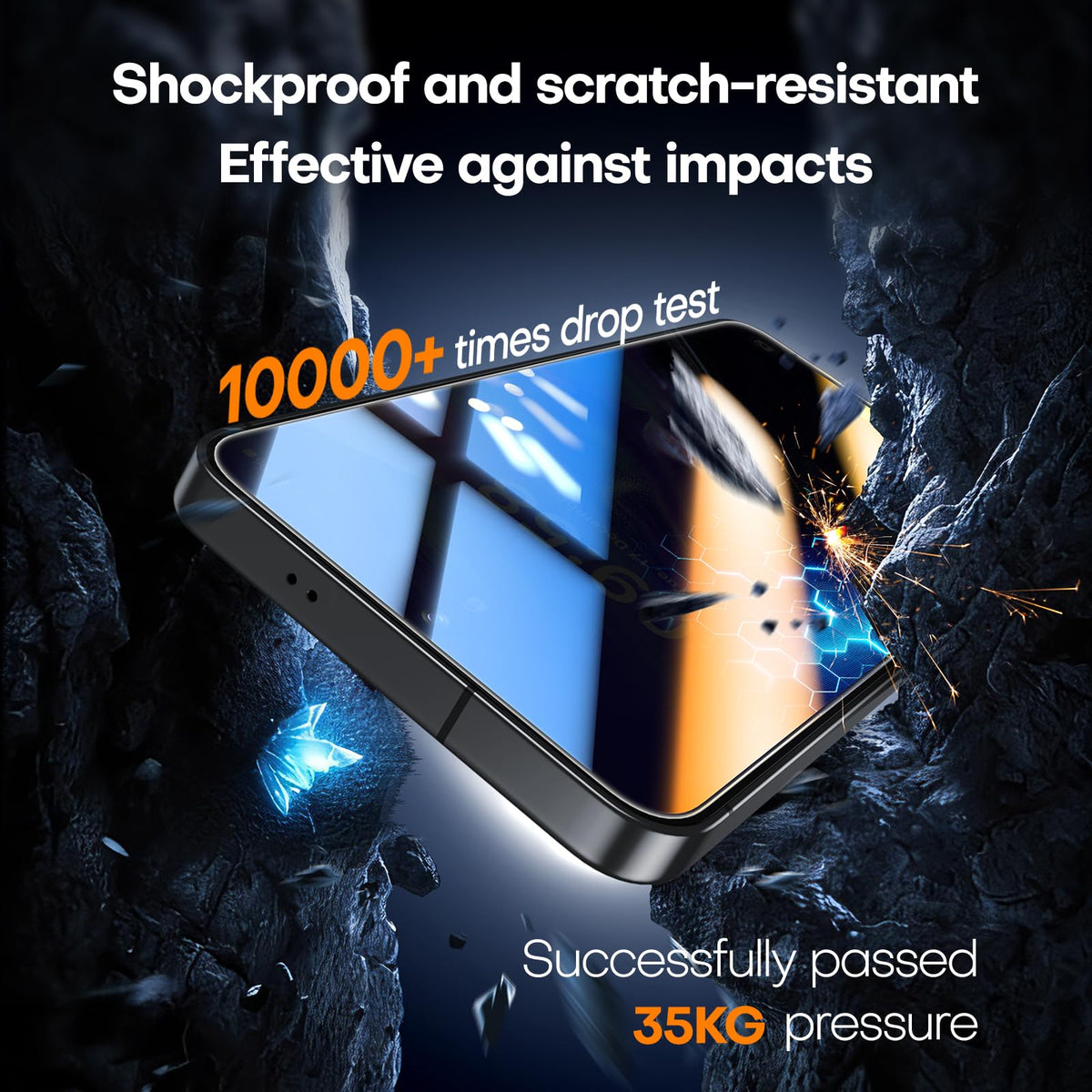 TAURI 2 Pack for Samsung Galaxy Z Fold 8 Ultra Screen Protector Clear