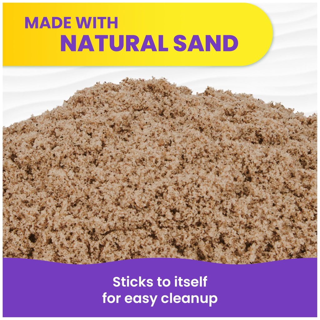 Kinetic Sand 11lb Brown Sand Amazon Exclusive, Sensory Toys, Ages 3+