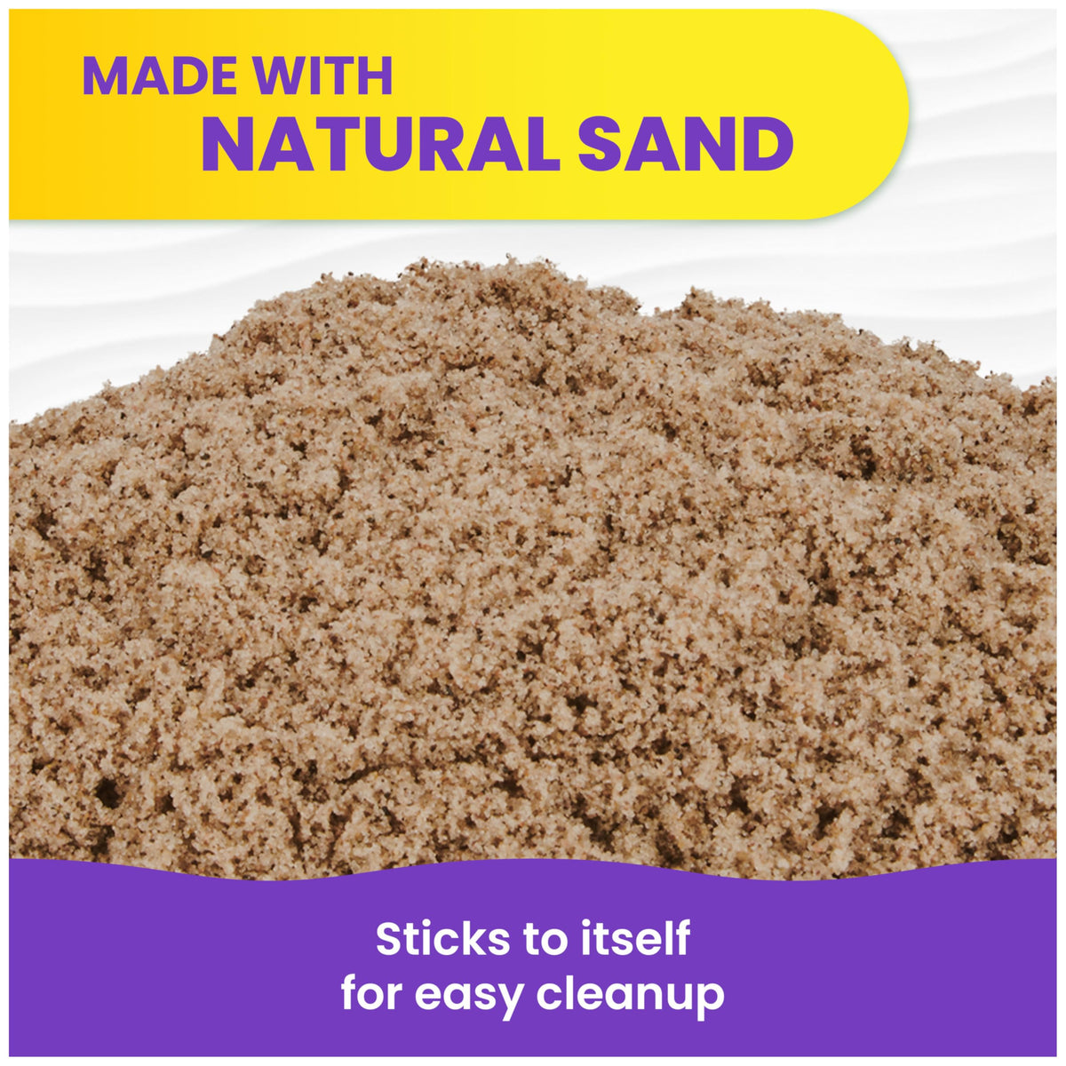 Kinetic Sand 11lb Brown Sand Amazon Exclusive, Sensory Toys, Ages 3+