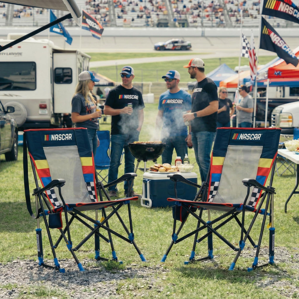 GCI Outdoor Comfort Pro Rocker Camping Chair - Indigo Blue