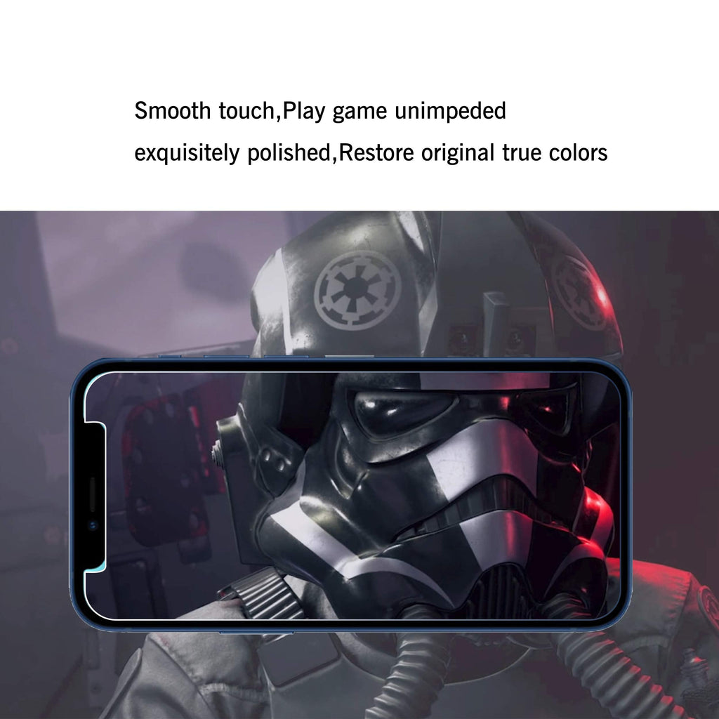 Ailun Screen Protector + Camera Lens Protector for iPhone 16, 3+3 Pack