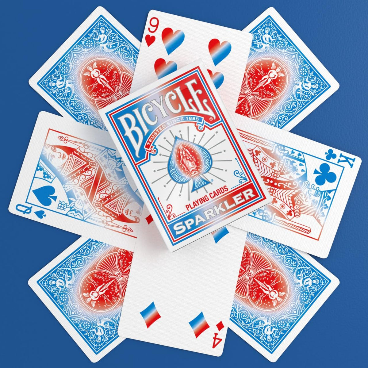Bicycle Playing Cards 2 Pack Standard Poker Size Red and Blue