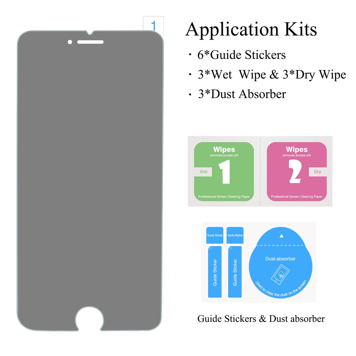Ailun Privacy Screen Protector iPhone 17e/16e/14/13/13 Pro, 2 Pack