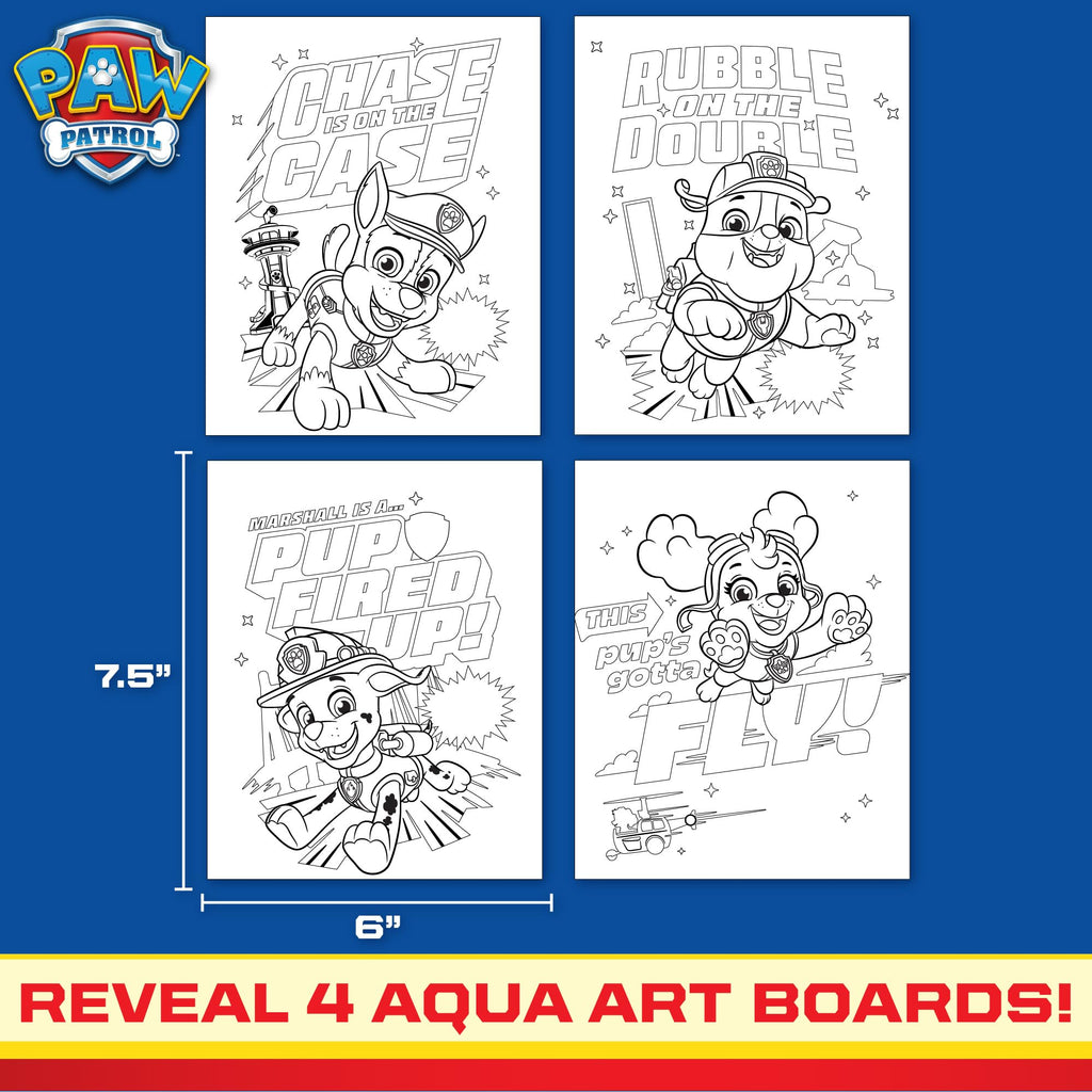 Horizon Group USA Bluey Aqua Art - Reusable Water Reveal Activity Pages With Water Pen for No-Mess Drawing and Coloring
