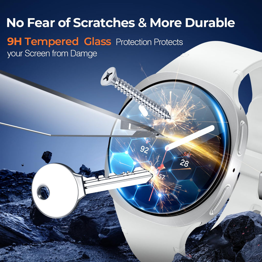 LK 6Pcs for Apple Watch Series 12/Series 11/Series 10 46mm Screen Protector