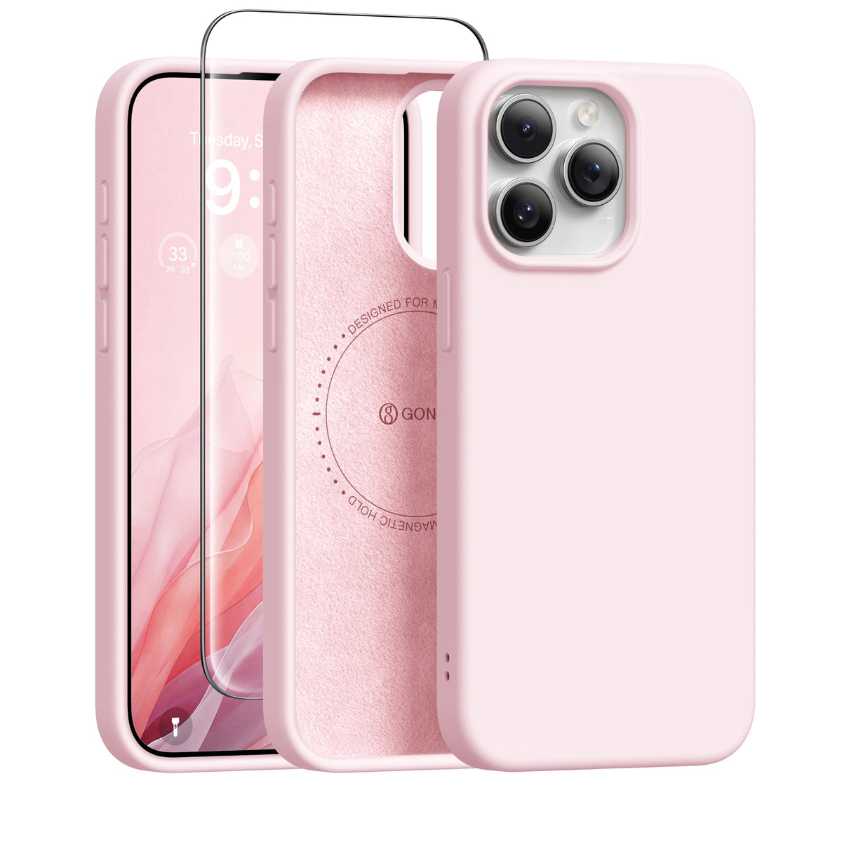 GONEZ for iPhone 18 Pro Max Case/iPhone 17 Pro Max Case, Mint Green