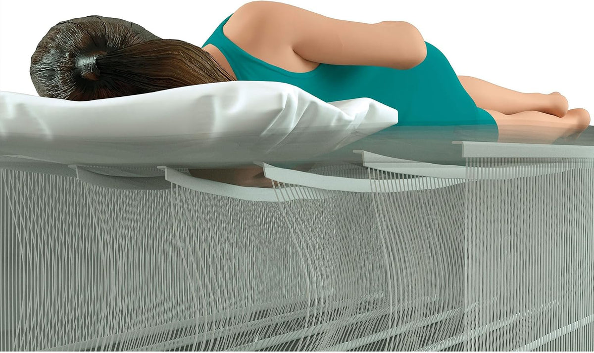 INTEX 64149ED Dura-Beam Standard Pillow Rest Air Mattress: Fiber-Tech – Queen Size – Built-in Electric Pump – 10in Bed Height – 600lb Weight Capacity